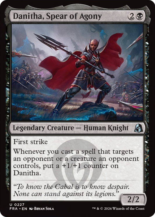Danitha, Spear of Agony (227) - NM - front