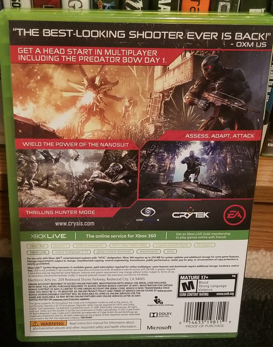 Crysis 3 [Hunter Edition] - back