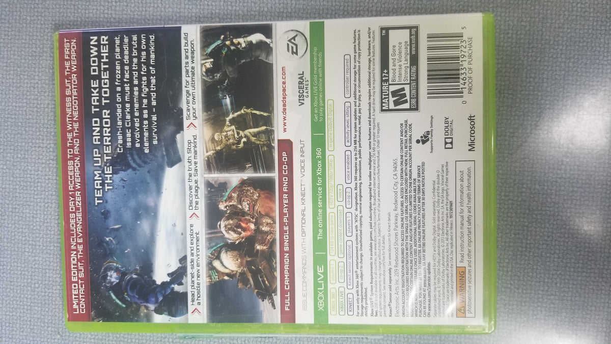 Dead Space 3 [Limited Edition] - back