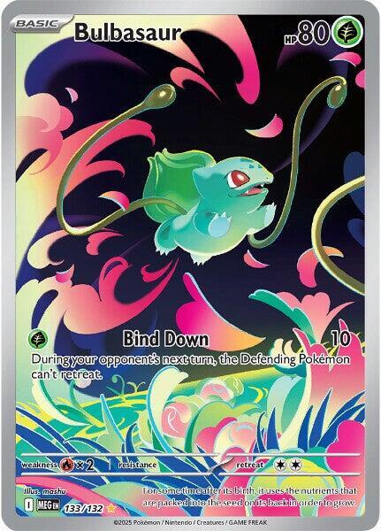 Bulbasaur - 133/132 (Holofoil) - NM - front