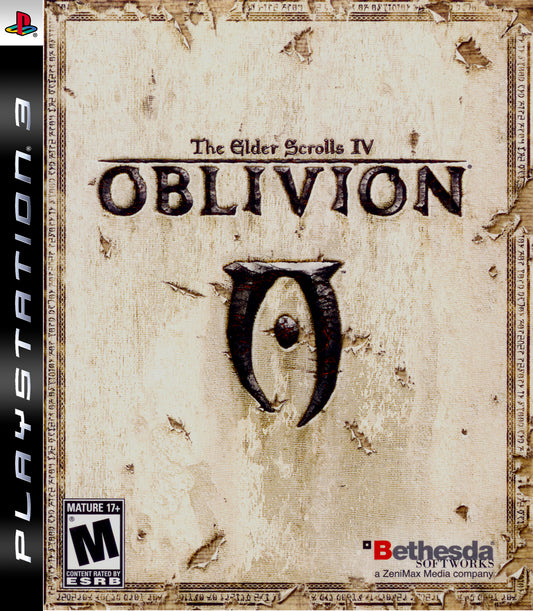 Elder Scrolls IV Oblivion - front