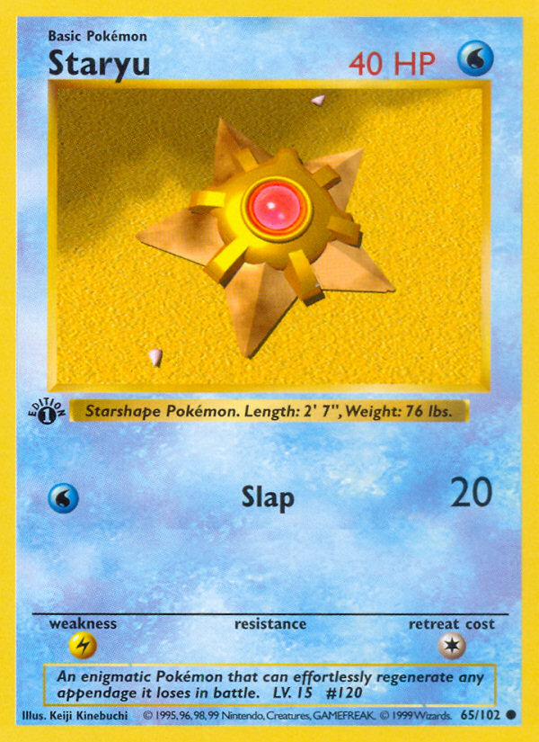 Staryu - 065/102 - MP - front