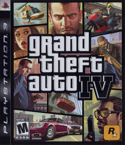 Grand Theft Auto IV - front