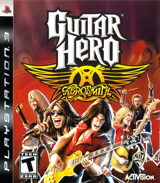 Guitar Hero Aerosmith - front