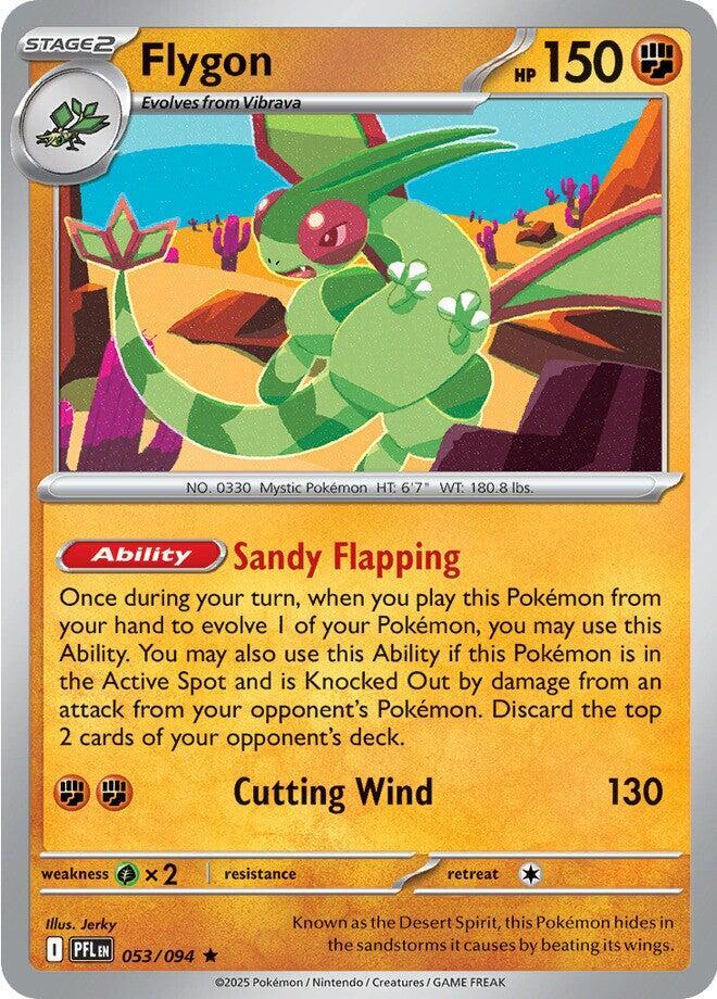 Flygon - 053/094 (Holofoil) - NM - front