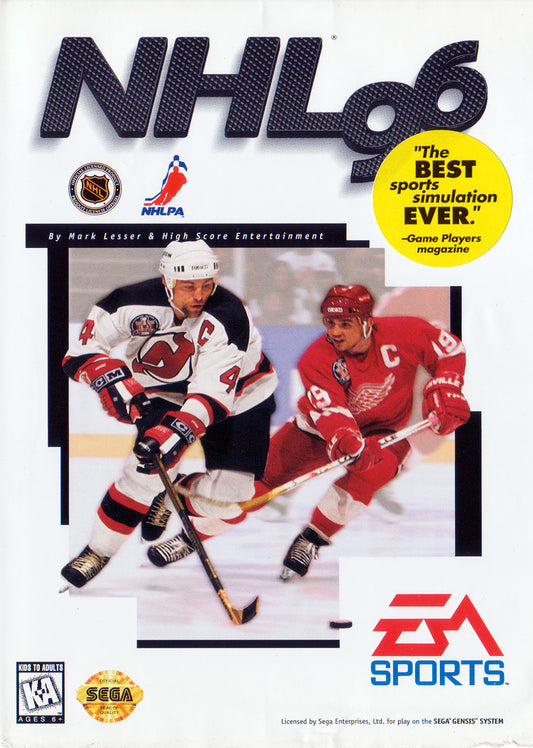 NHL 96 - front