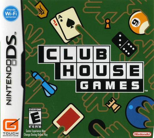Club House Games - front