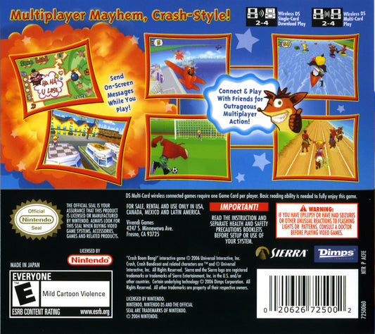 Crash Boom Bang - back