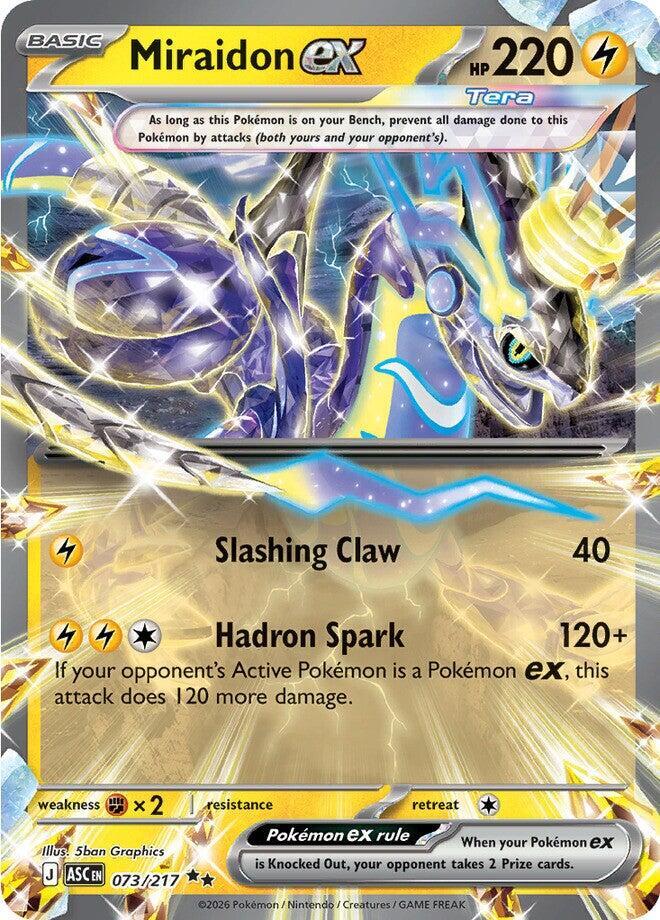 Miraidon ex - 073/217 (Holofoil) - NM - front