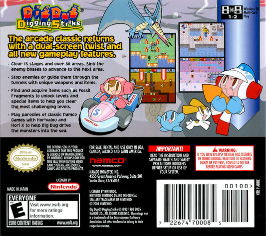 Dig Dug Digging Strike - back