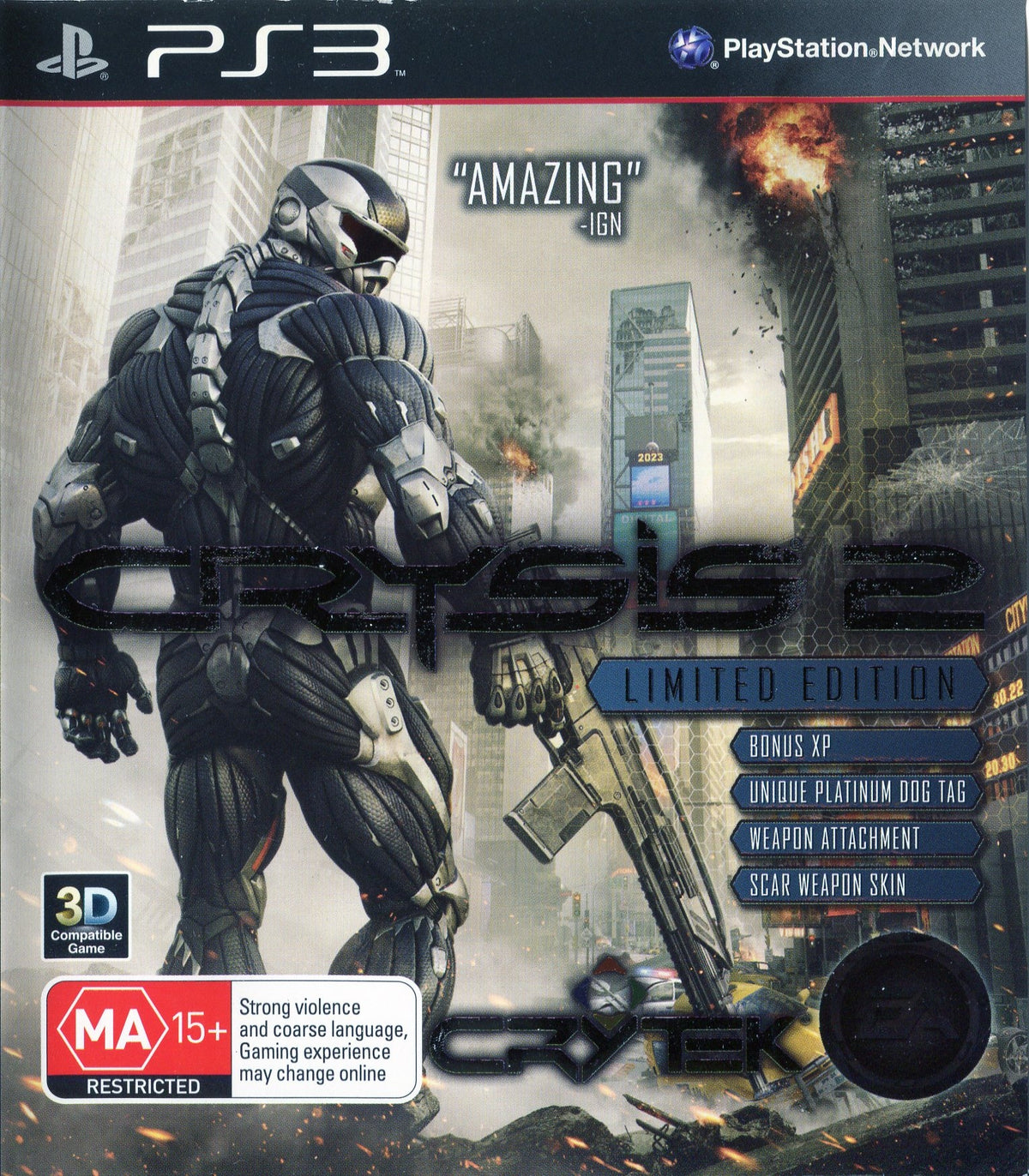 Crysis 2 [Limited Edition] - front