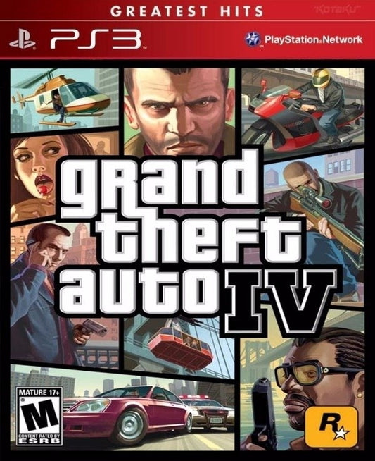 Grand Theft Auto IV [Greatest Hits] - front