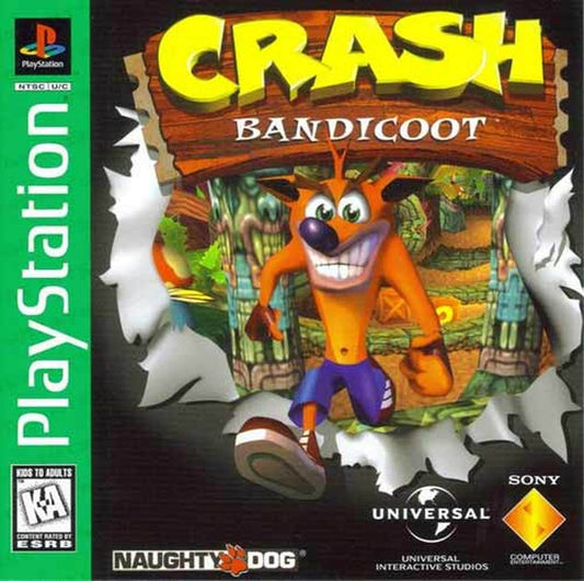 Crash Bandicoot Warped [Greatest Hits] - front