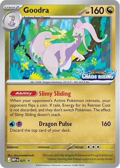 Goodra - 077 (Holofoil) - NM - front