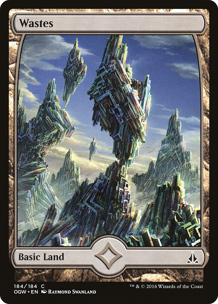 Wastes (184) - FULL ART - LP - front