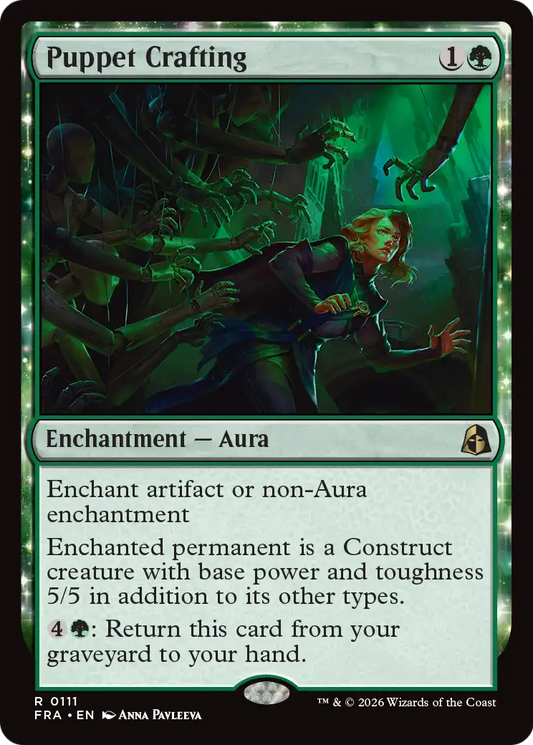 Puppet Crafting (111) (Foil) - NM - front
