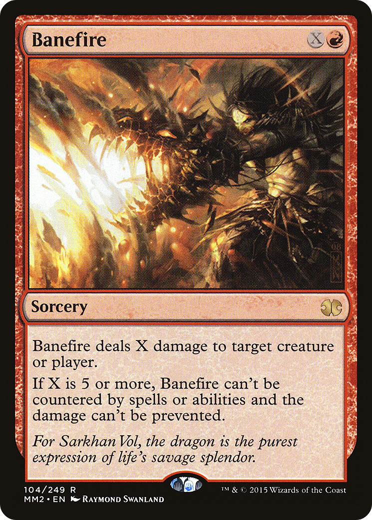 Banefire (104) - NM - front