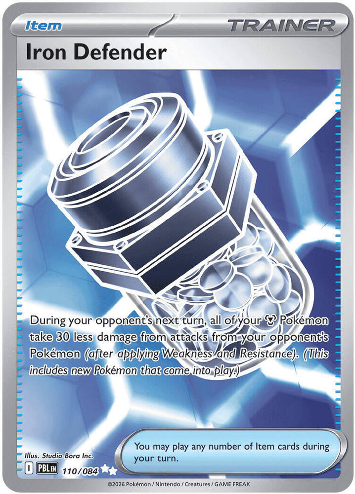 Iron Defender - 110/084 (Holofoil) - NM - front