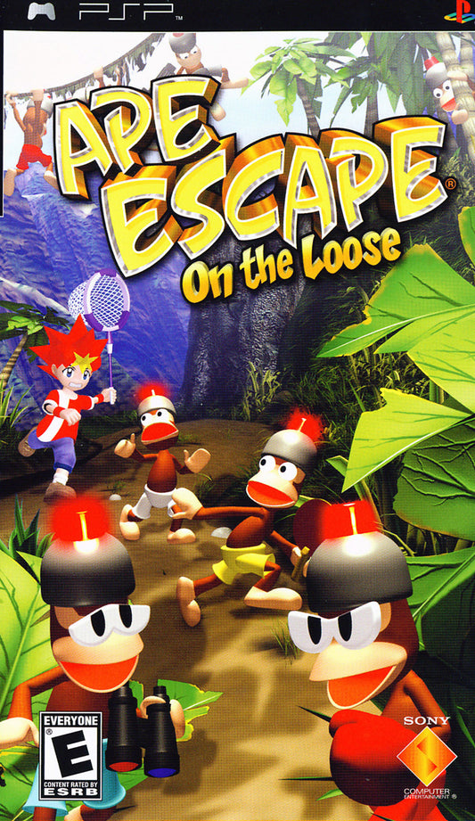 Ape Escape On the Loose - front