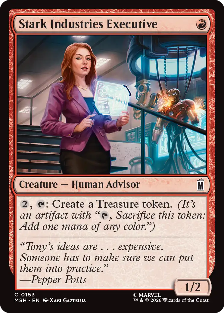 Stark Industries Executive (153) - NM - front