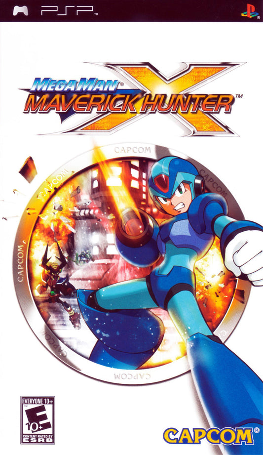 Mega Man Maverick Hunter X - front