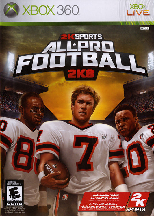 All Pro Football 2K8 - front