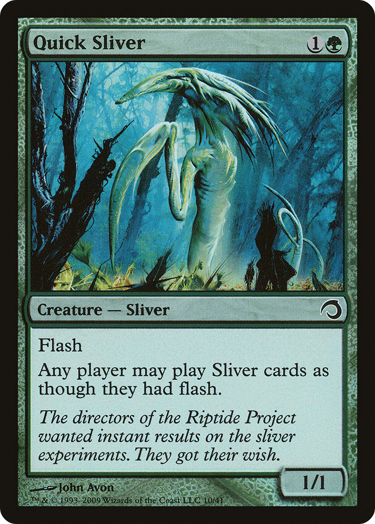 Quick Sliver (10) (Foil) - MP - front