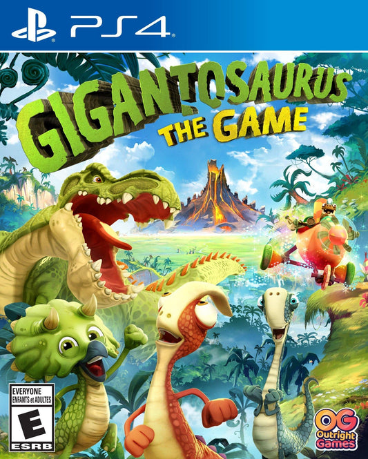 Gigantosaurus: The Game - front