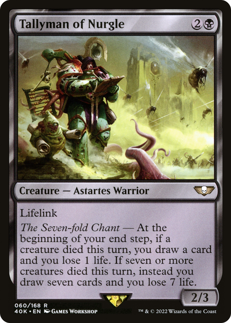 Tallyman of Nurgle (60) - NM - front