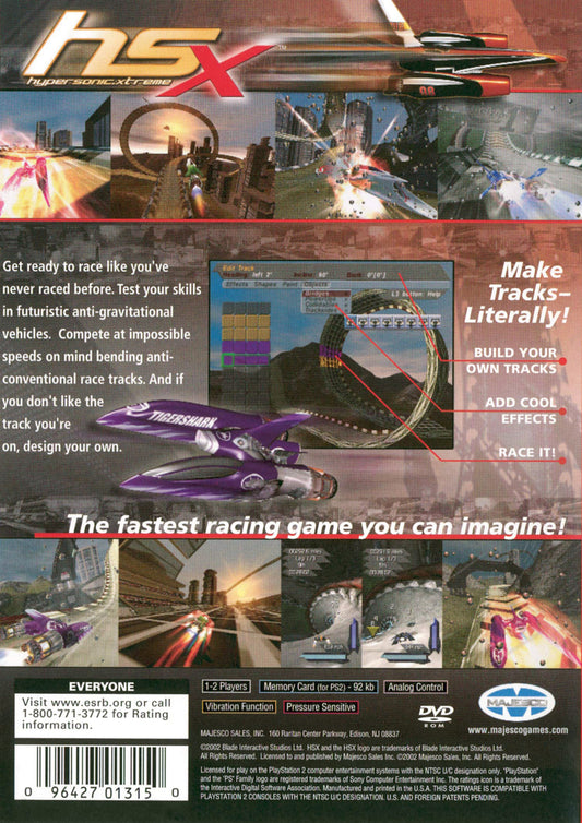 Hypersonic Xtreme - back