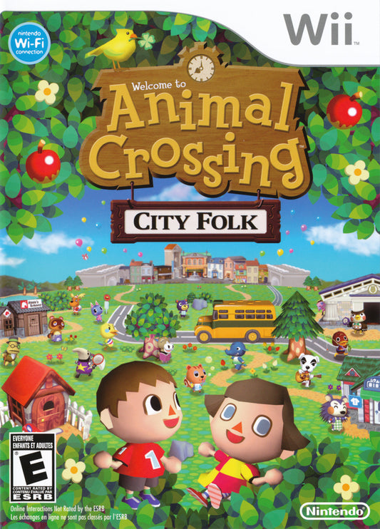Animal Crossing City Folk - front