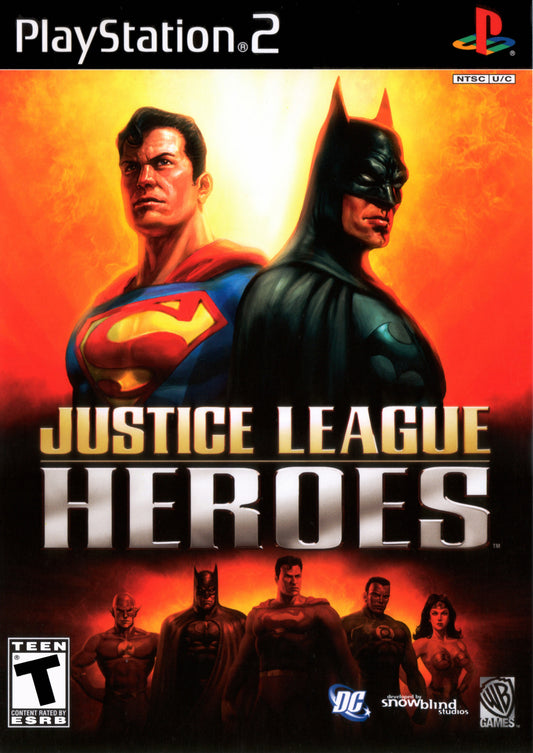 Justice League Heroes - front