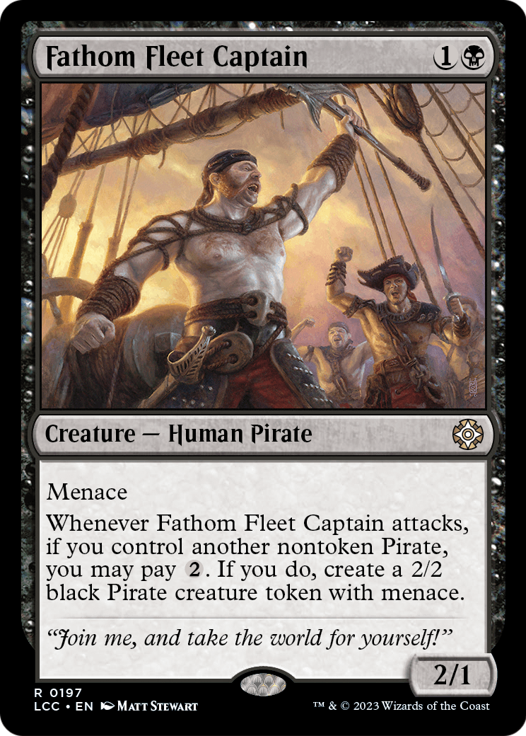 Fathom Fleet Captain (197) - LP - front