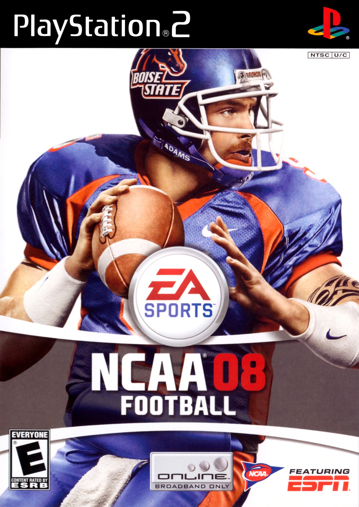 NCAA Football 08 - front