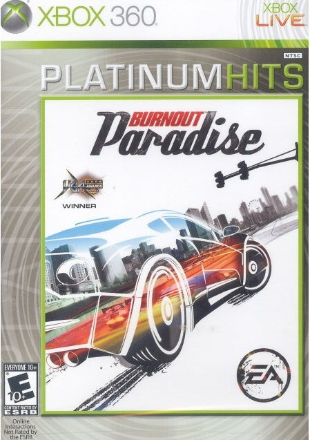 Burnout Paradise [Platinum Hits] - front