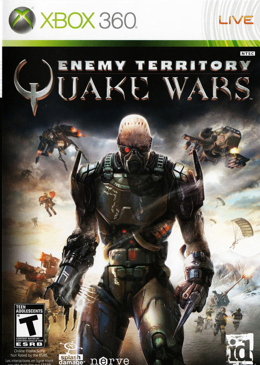 Enemy Territory Quake Wars - front