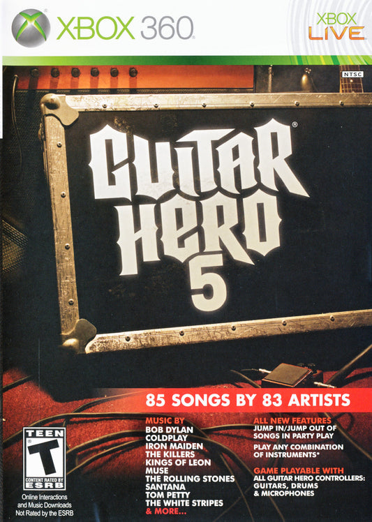 Guitar Hero 5 - front