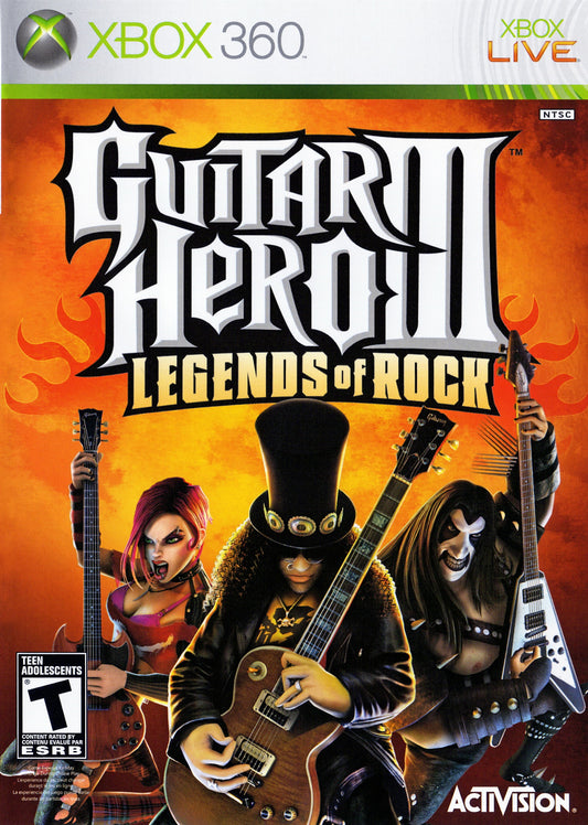 Guitar Hero III Legends of Rock - front