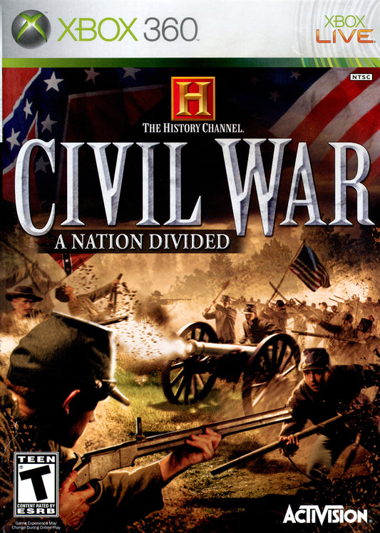 History Channel Civil War A Nation Divided - front