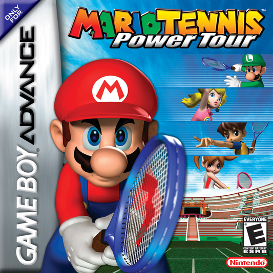 Mario Tennis Power Tour - front