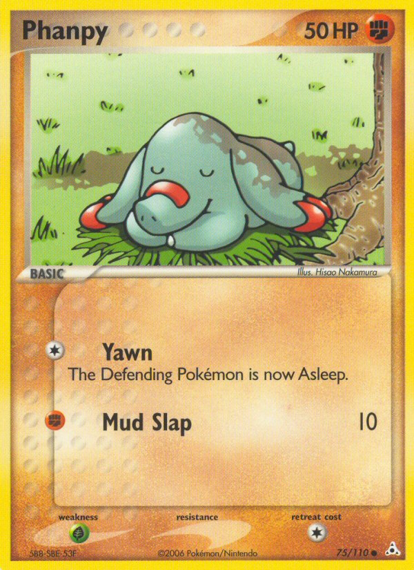 Phanpy - 75/110 - LP - front