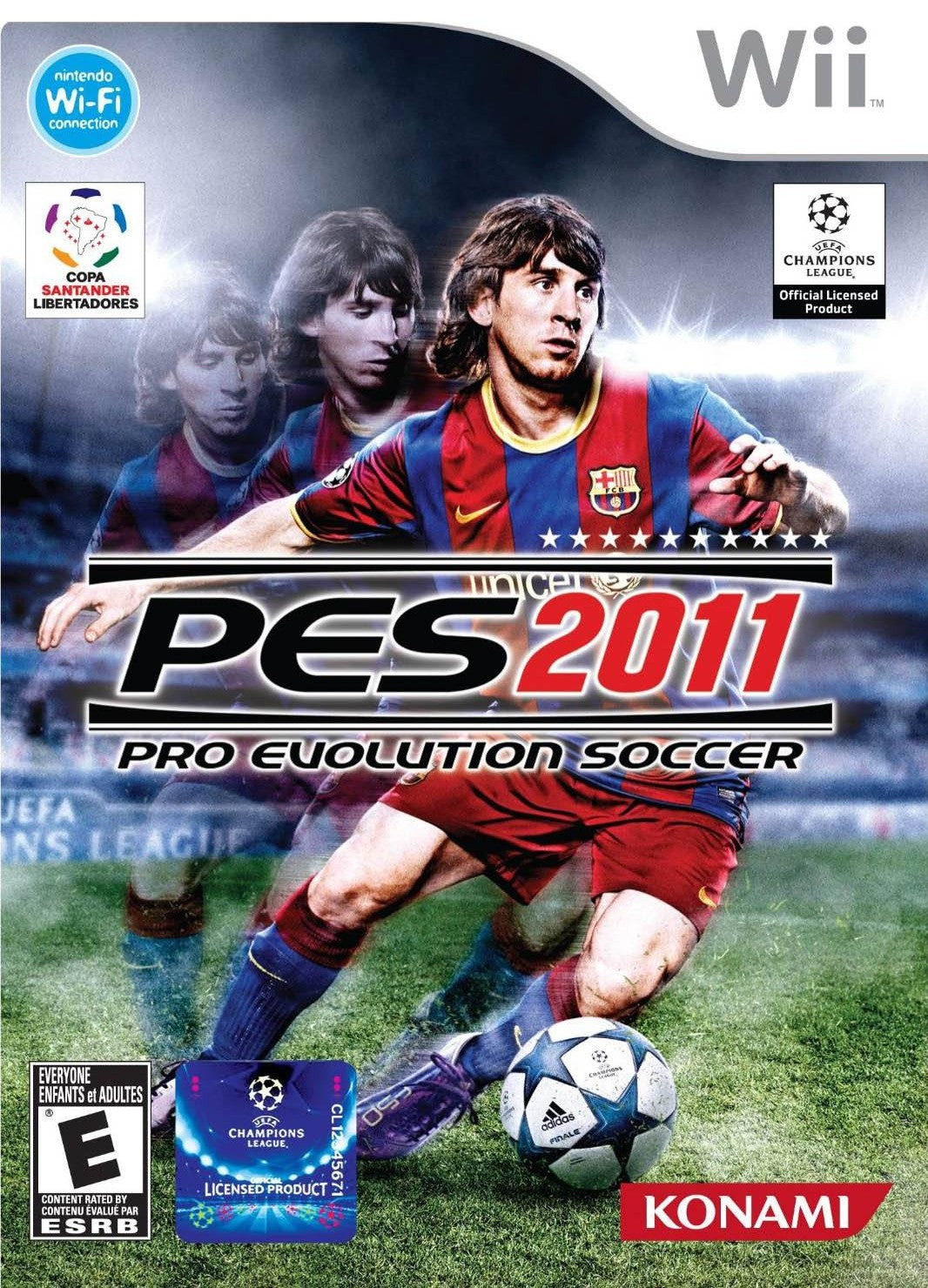 Pro Evolution Soccer 2011 - front