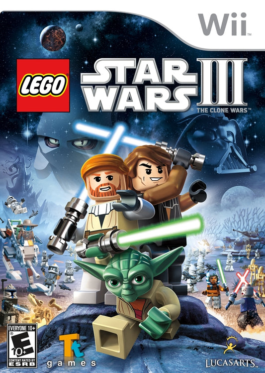 LEGO Star Wars III: The Clone Wars - front