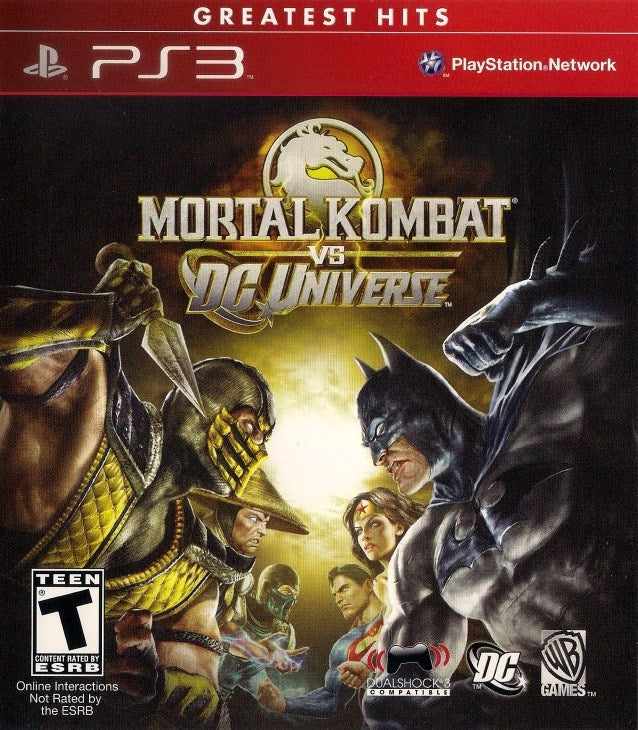 Mortal Kombat vs. DC Universe [Greatest Hits] - front