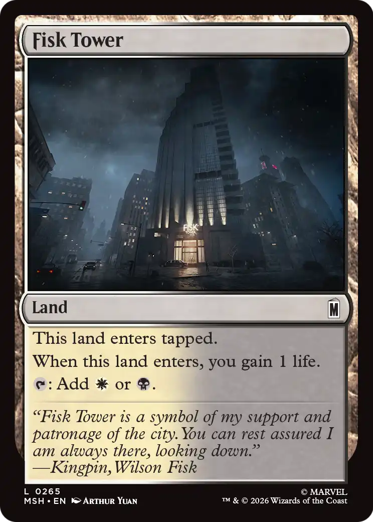 Fisk Tower (265) (Foil) - NM - front