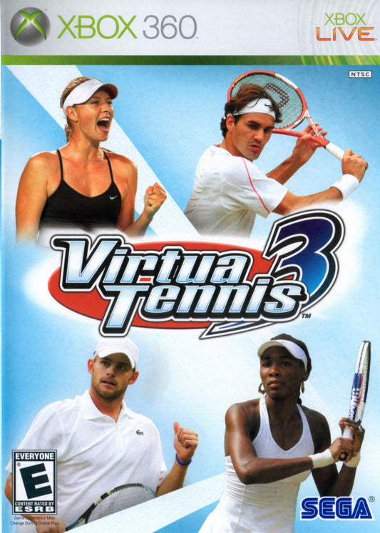 Virtua Tennis 3 - front