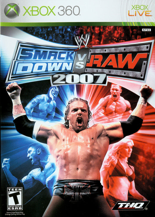 WWE Smackdown vs. Raw 2007 - front