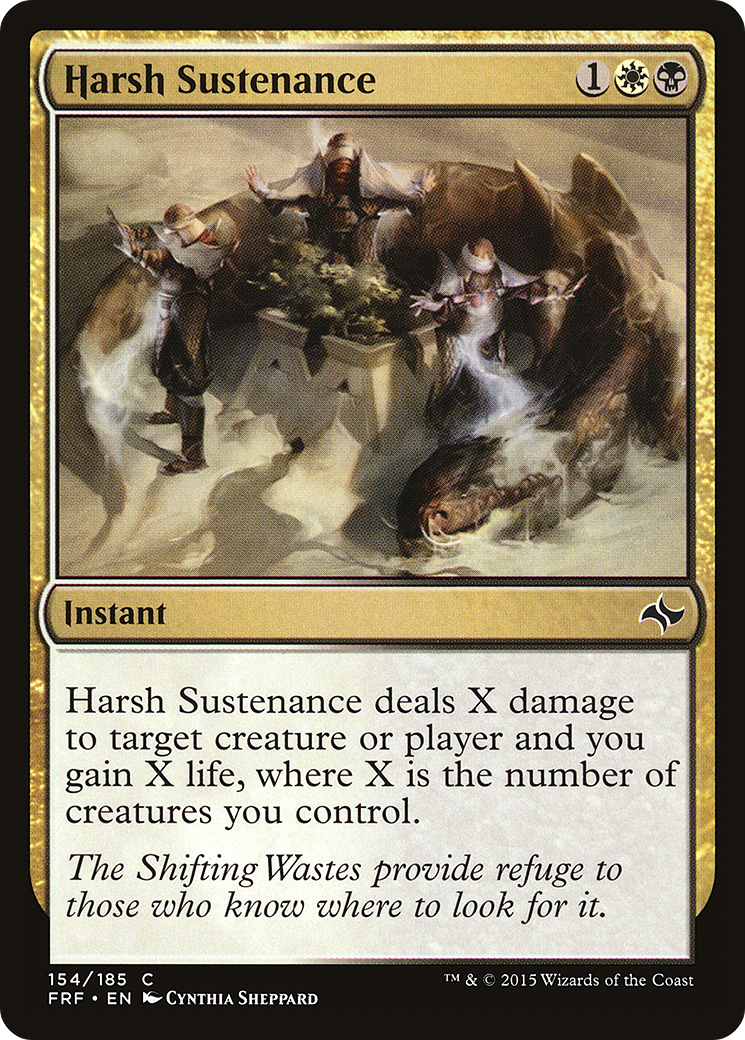 Harsh Sustenance (154) - LP - front
