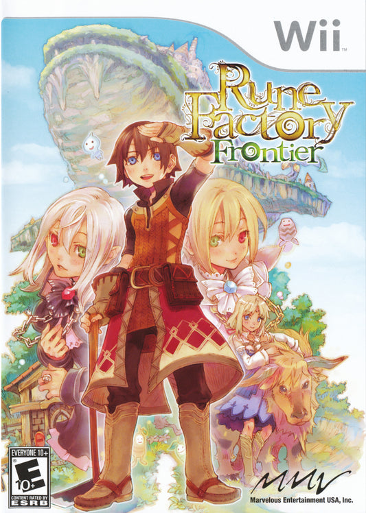 Rune Factory: Frontier - front