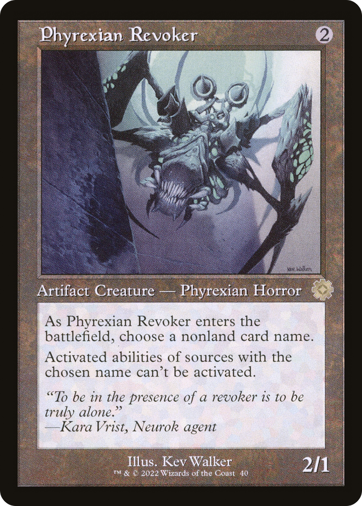 Phyrexian Revoker (40) - LP - front